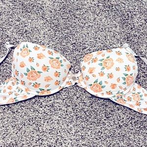 Floral bra